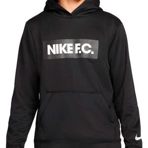 Nike F.C. Black Pullover Hoodie size small